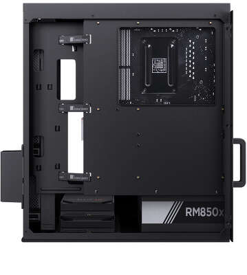 Корпус JONSBO U6, черный, ATX, Без БП (U6 Black)