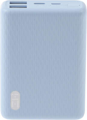 Мобильный аккумулятор ZMI QB817 10000mAh QC3.0/PD3.0 22.5W 3A 2xUSB-A/USB-C голубой (QB817 BLUE)