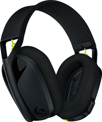 Гарнитура/ Logitech Headset G435 LIGHTSPEED Wireless Gaming BLACK- Retail