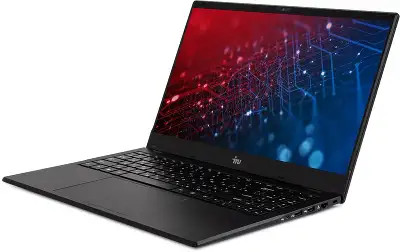 Ноутбук IRU Planio 15ING N-series N100 8Gb SSD512Gb Intel UHD Graphics 15.6" IPS FHD (1920x1080) FreeDOS black WiFi BT Cam 6000mAh (2058904)