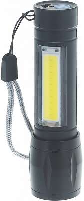 Фонарь КОСМОС KocAc1011Lith 3вт ХРЕ, 1Вт СОВ, лит. аккум. 600mAh, Micro USB шнур