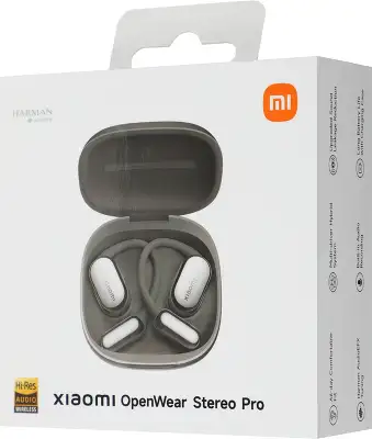 Наушники беспроводные Xiaomi OpenWear Stereo Pro графитовый черный [BHR080IGL]