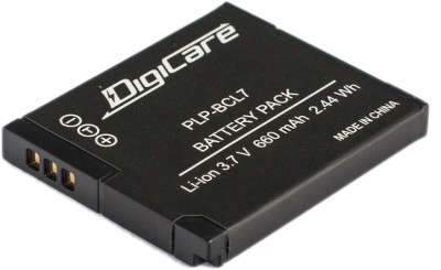 Аккумулятор DigiCare DMW-BCL7 для DMC-F5, FS50, SZ3, SZ9, XS1, XS3