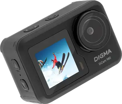 Экшн-камера Digma DiCam 980 1xCMOS 12Mpix черный
