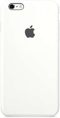 Силиконовый чехол для iPhone 6 Plus/6S Plus, белый [MKXK2]