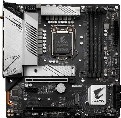 Материнская плата mATX LGA1200 GIGABYTE B560M AORUS PRO AX