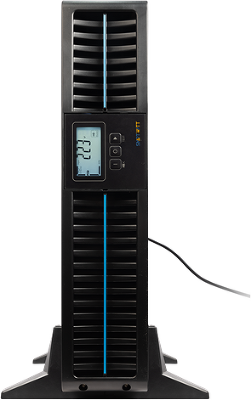 Источник бесперебойного питания SMARTWATT ИБП Онлайн, 1000/900 ВА/Вт, стоечный/напольный, LCD дисплей, Schuko CEE7/4 - 2 шт.