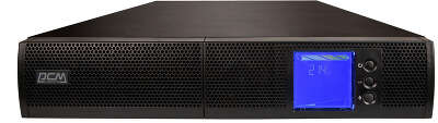 ИБП Powercom SNT-3000, 3000 Вт/3000 ВА, Rack/Tower, 8 розеток IEC320 C13 и 1 розетка IEC320 C19 с резервным питанием, LCD, USB, RS-232, слот под SNMP карту, ШхГхВ 428х635х84 мм, вес 31.3 кг/ UPS Powercom SNT-3000, 3000 W / 3000 VA, Rack / Tower, 8 IEC320 