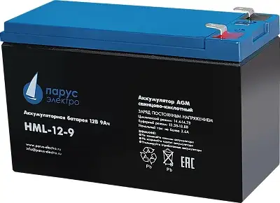 Батарея для ИБП Связь Инжиниринг HML-12-9 12В 9Ач