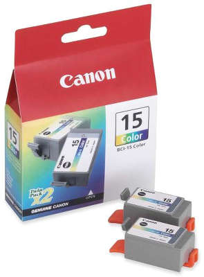 Картридж Canon BCI-15-C (2шт, цветной)