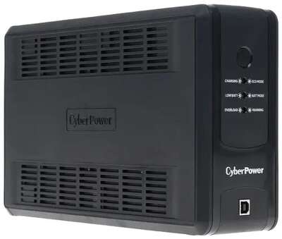 ИБП CyberPower UT650EG {Line-Interactive, Tower, 650VA/390W USB/RJ11/45 (3 EURO), 12В/7 Ач х 1}