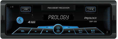 Автомагнитола Prology SMP-300 1DIN 4x55Вт v4.2 2 ПДУ RDS (PRSMP300)
