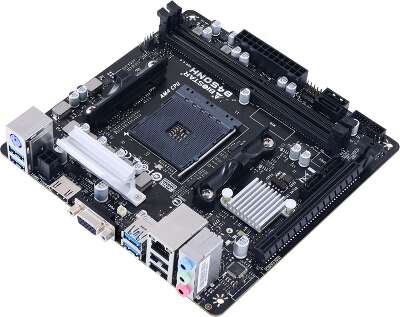 Материнская плата mini-ITX LGAAM4 Biostar B450NH