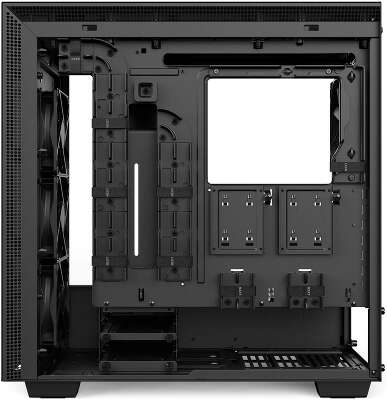 Корпус ATX NZXT H700i Smart [CA-H700W-BB]. без бп, MATTE BLACK