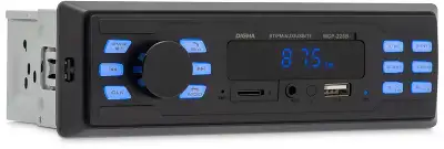 Автомагнитола Digma MCP-225B 1DIN 2x45Вт v5.0 AUX 2
