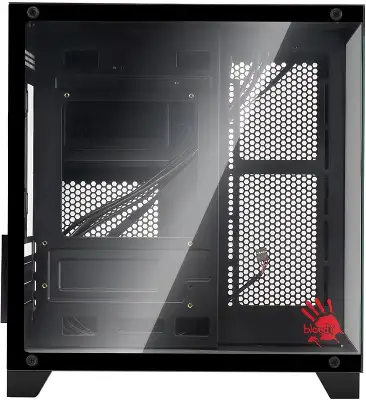Корпус Bloody BD-CC105 черный без БП mATX 5x120mm 1xUSB2.0 1xUSB3.0 audio bott PSU