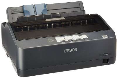 Epson LX-350 [C11CC24031/C11CC24032] {Формат А4, ширина печати 80 колонок, скорость 357 зн./сек. (12 cpi) в режиме HSD, интерфейсы: USB, LPT,COM, память 128 Кб}
