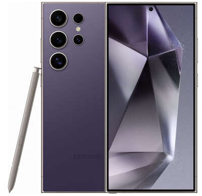 Смартфон Samsung S24 Ultra, Snapdragon 8 Gen 3, 12Gb RAM, 512Gb, фиолетовый (SM-S928BZVHCAU)
