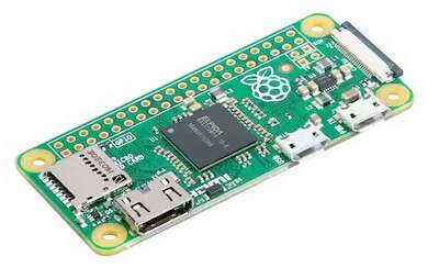 Одноплатный компьютер Raspberry Pi Zero 1GHz single-core CPU, 512MB RAM, Mini HDMI port, Micro USB OTG port, Micro USB power, HAT-compatible 40-pin header, Composite video and reset headers, CSI camera connector (v1.3 only)(MBZ)
