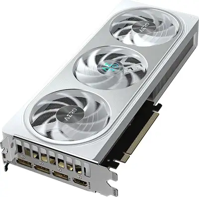 Видеокарта Gigabyte PCI-E 5.0 GV-N506TAERO OC-8GD 1.0 NVIDIA GeForce RTX 5060TI 8Gb 128bit GDDR7 2647/28000 HDMIx1 DPx3 HDCP Ret