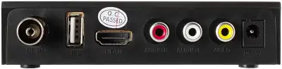 Ресивер DVB-T2 Starwind CT-200 черный