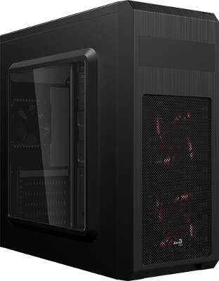 Корпус AeroCool SI-5101 Advance, черный, ATX, Без БП (SI-5101 ADV)