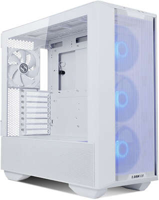 Корпус Mid Tower Lian Li LANCOOL 3-X White (ATX, без БП, 2xUSB Type-A + USB Type-C) (G99.LAN3W.00)