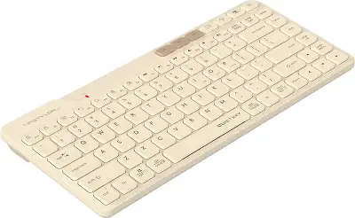 Клавиатура A4Tech Fstyler FBK26C AS бежевый USB беспроводная BT/Radio slim Multimedia (FBK26C AS)