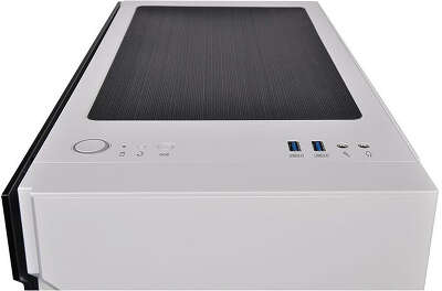 Корпус Thermaltake H200 TG Snow RGB белый без БП ATX 5x120mm 5x140mm 2xUSB3.0 audio bott PSU