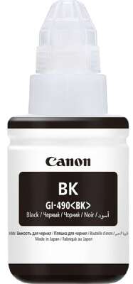 Canon 0663C001 Чернила Canon GI-490 BK (black), 135 мл 