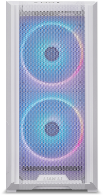 Корпус LIAN LI Lancool 216 White RGB, Medium Case: ATX/E-ATX/Micro-ATX/Mini-ITX, 2xUSB 3.0, 1xUSB Type-C, 1xAudio, Included Fans: 2x160mm ARGB, 1x140mm PWM
