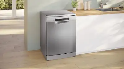 Посудомоечная машина Bosch Serie 4 SMS4HVI00E серебристый (полноразмерная) инвертер