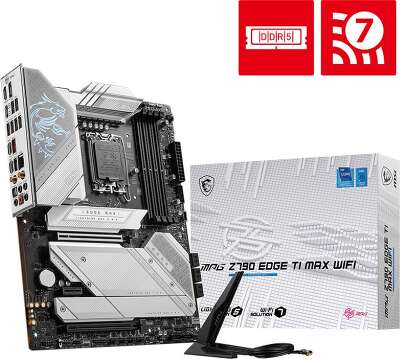 Материнская плата ATX 1700 MSI MPG Z790 EDGE TI MAX WIFI