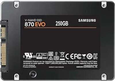 Samsung SSD 250Gb 870 EVO MZ-77E250BW