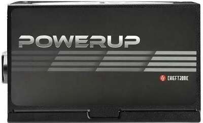 Блок питания Chieftec ATX 650W PowerUp GPX-650FC 80+ gold (20+4pin) APFC 120mm fan 9xSATA Cab Manag RTL