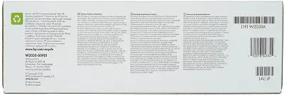 Картридж лазерный HP 415A W2030A черный бар.в компл. (2400стр.) для HP LJ M454/MFP M479
