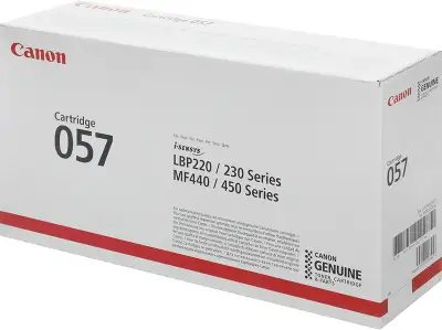 Картридж лазерный Canon 057 3009C002 черный бар.в компл. (3100стр.) для Canon LBP228x/LBP226dw/LBP223dw/MF449x/MF446x/MF445dw/MF443dw/MF453dw