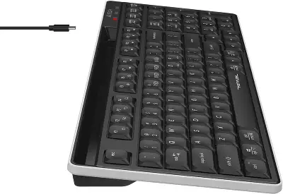 Клавиатура A4Tech Fstyler FBX70C черный USB беспроводная BT/Radio slim Multimedia (FBX70C)