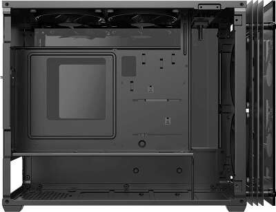 Корпус GameMax Stratos ITX, черный, mini-ITX, Без БП (Stratos ITX)