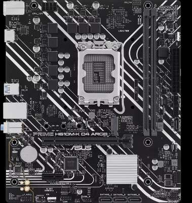 ASUS PRIME H610M-K D4 ARGB (Socket 1700, mATX, 2xDDR4(64GB), VGA/HDMI 2.1, 1xPCIe 4.0x16/1xPCIe 3.0/1xLAN, 4xSATA 6Gb/s, 1xM.2, 2xUSB 3.2, 4xUSB 2.0, 1xPS/2)