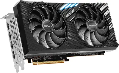 Видеокарта Asrock PCI-E 4.0 RX7800XT CL 16GO AMD Radeon RX 7800XT 16Gb 256bit GDDR6 2169/19500 HDMIx1 DPx3 HDCP Ret