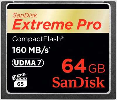 Карта памяти COMPACT FLASH 64GB SDCFXPS-064G-X46 SANDISK
