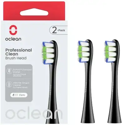 Насадка для зубных щеток Oclean P1C5 (упак.:2шт) черный