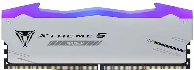 Память DDR5 2x16GB 8000MHz Patriot PVXR532G80C38KM Viper Xtreme 5 RGB RTL Gaming PC5-64000 CL38 DIMM 288-pin 1.45В с радиатором Ret