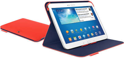 Чехол Logitech Folio для Samsung Galaxy Tab 3 10.1 Red Orange [939-000733]