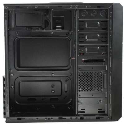 Корпус PowerCool S2002BK, черный, ATX, 500W (S2002BK-500W)