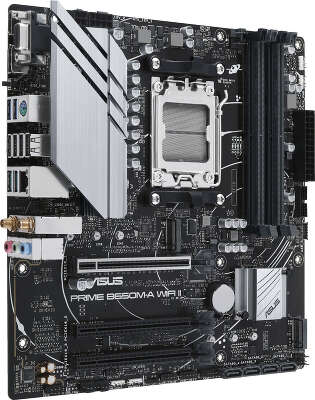 Материнская плата mATX LGAAM5 ASUS PRIME B650M-A WIFI II