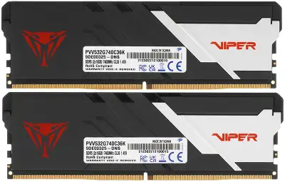 Набор памяти DDR5 DIMM 2*16384Mb DDR7400 Patriot Memory Viper Venom (PVV532G740C36K)