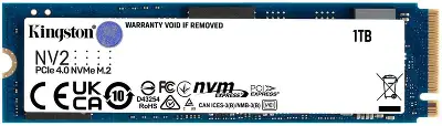 Накопитель SSD Kingston PCIe 4.0 x4 1TB SNV2S/1000G NV2 M.2 2280