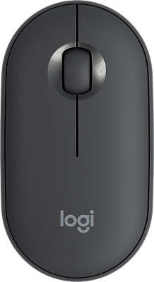 Мышь беспроводная Logitech Wireless Mouse M350 Graphite 2.4GHZ/BT (910-005718)